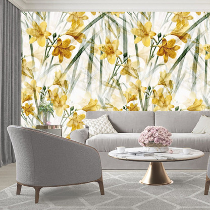 Selfadhesive Wallpaper Gentle Touch of Nature First Variant